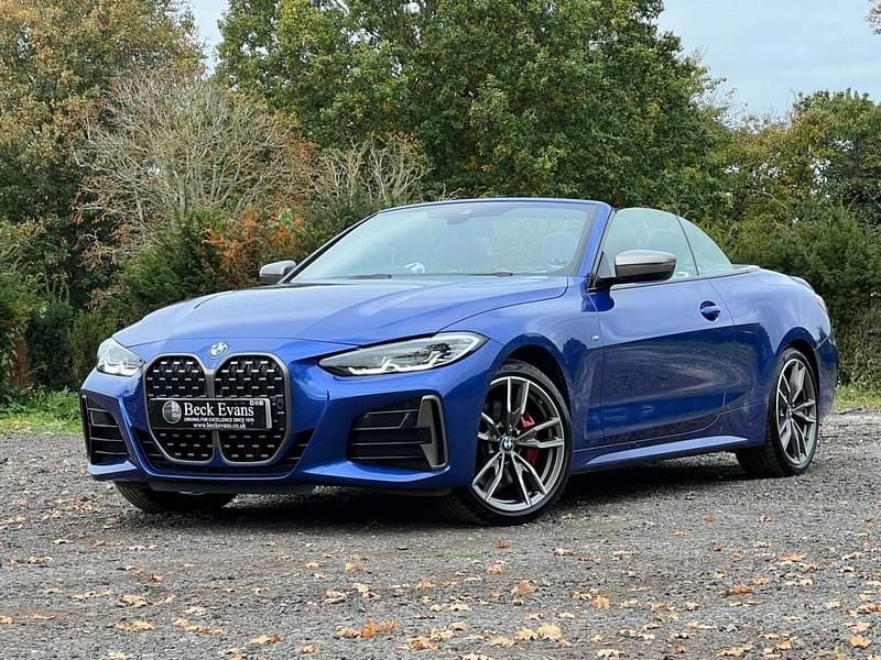 Blue Used 2021 BMW M440 M Sport Sedan | £29,416 - Image 1/3