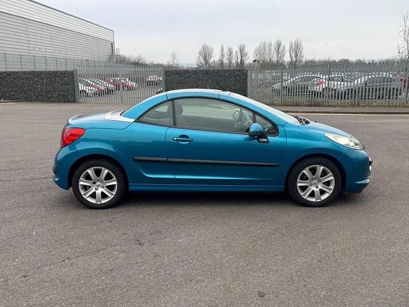 Used Peugeot 207 CC Sport 2008 Blue Cabriolet