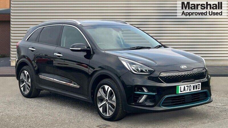 Black Used 2021 Kia e-Niro 4 SUV | £15,432 (Good price) - Image 1/4