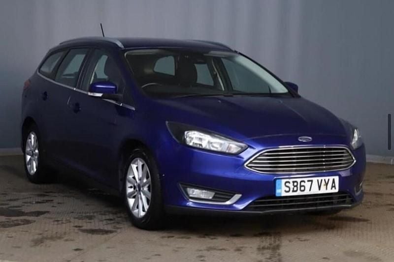 Blue Used 2018 Ford Focus Titanium Estate | £8,350 (Good price) - Image 1/1