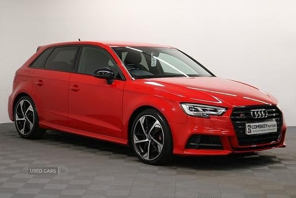 Red Used 2020 Audi A3 Black Edition Hatchback | £21,995 (Fair price) - Image 1/4