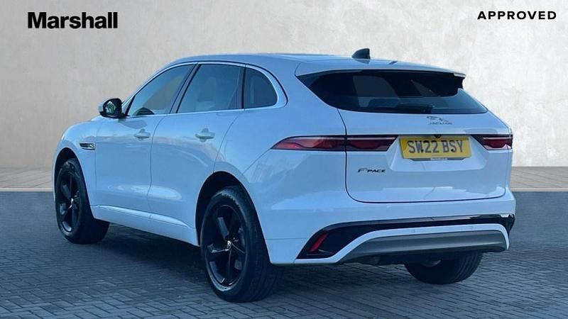Used Jaguar F-Pace R-Dynamic 204 HP (150 kW) 2022 Solid  fuji white SUV