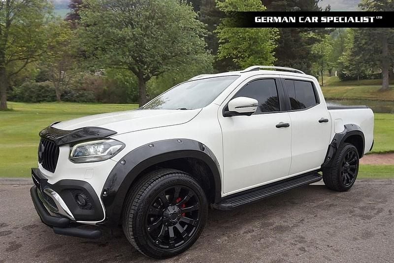 Used Mercedes X250 2018 White Pickup