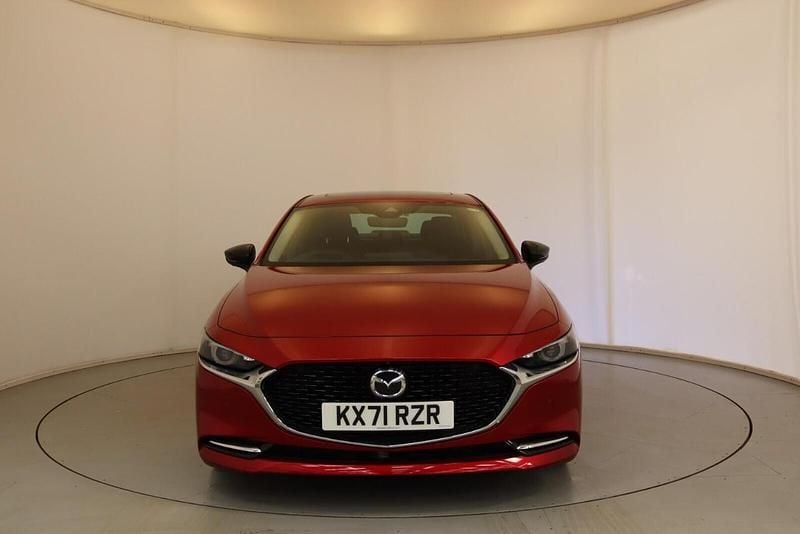 Red Used 2021 Mazda 3 Inclusive Sedan | £14,999 (Fair price) - Image 1/3