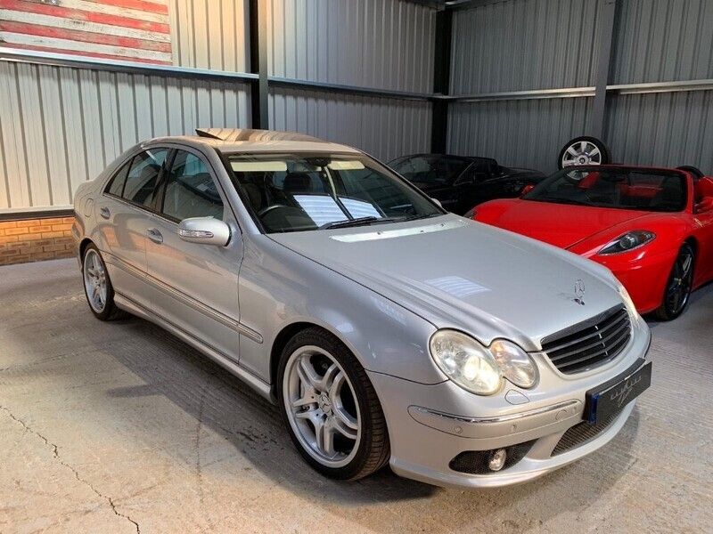Silver Used 2005 Mercedes C55 AMG AMG Sedan | £19,990 - Image 1/4