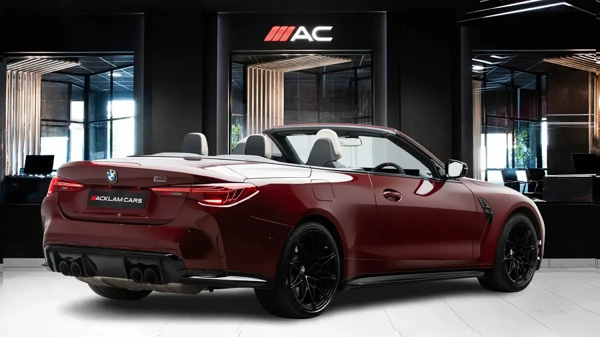 Used BMW M4 Cabriolet Competition Edition 2024 Red Cabriolet