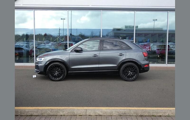 Used Audi Q3 Black Edition 177 HP (130 kW) 2017 Grey SUV
