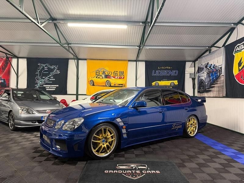 Used Toyota Aristo 280 HP (205 kW) 2003 Blue Sedan