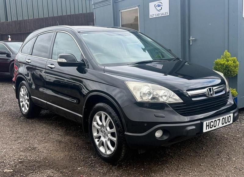 Black Used 2007 Honda CR-V EX SUV | £2,995 (Fair price) - Image 1/4
