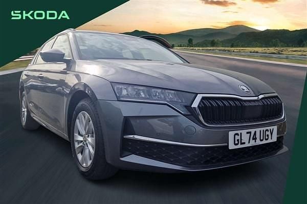 Graphite grey metallic Used 2024 Skoda Octavia SE Technology Estate | £23,889 (Fair price) - Image 1/4