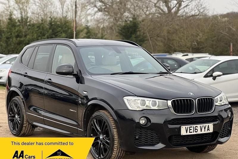 Used BMW X3 M Sport 190 HP (139 kW) 2016 Black SUV
