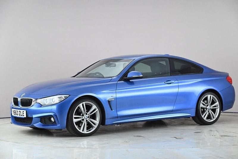Used BMW 420 M Sport 184 HP (135 kW) 2014 Blue Coupe