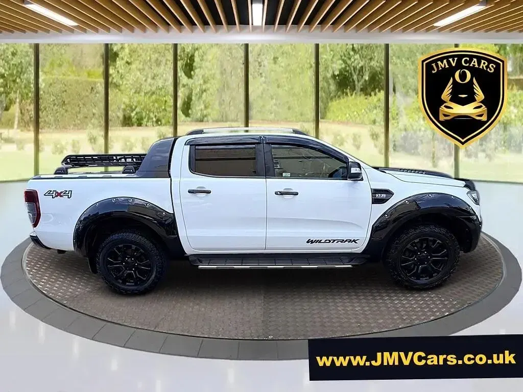 Used Ford Ranger Wildtrack 200 HP (147 kW) 2018 White Pickup