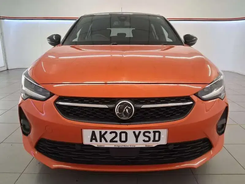 Used Vauxhall Corsa SRi 100 HP (73 kW) 2020 Orange Hatchback