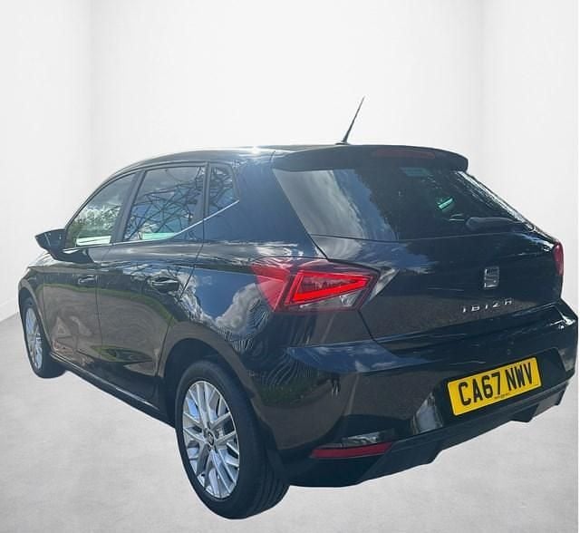 Used Seat Ibiza SE 95 HP (69 kW) 2017 Black Hatchback