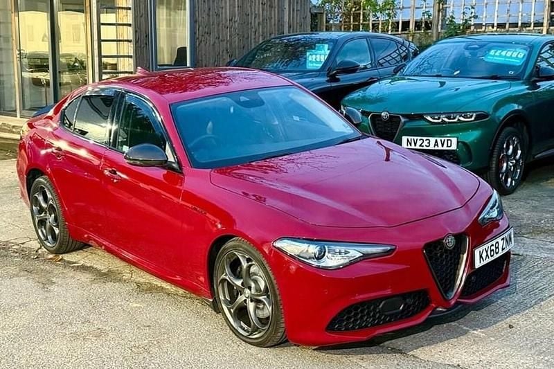 Red Used 2018 Alfa Romeo Giulia Veloce Sedan | £21,995 (Fair price) - Image 1/1