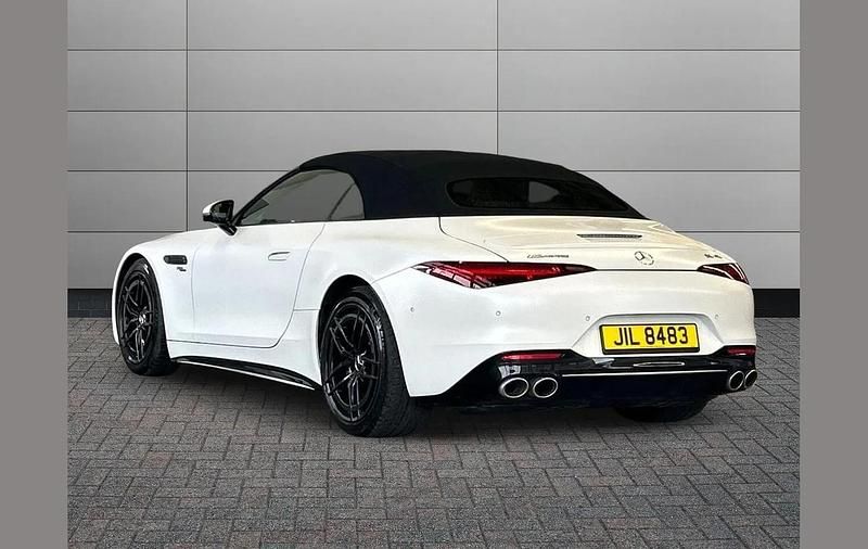 Used Mercedes SL43 AMG Premium Plus 381 HP (280 kW) 2023 White Cabriolet