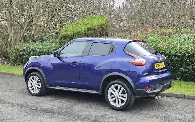 Used Nissan Juke N-Connecta 116 HP (85 kW) 2016 Blue SUV