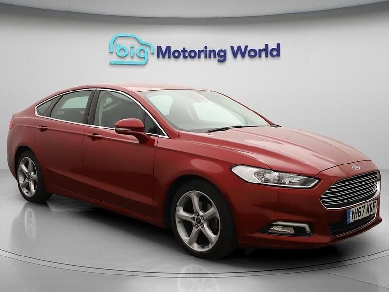 Red Used 2017 Ford Mondeo Titanium Hatchback | £10,819 (Fair price) - Image 1/4