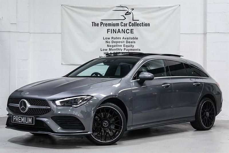 Selenite grey Used 2021 Mercedes CLA250 AMG Line Premium Plus Sedan | £25,480 (Fair price) - Image 1/4