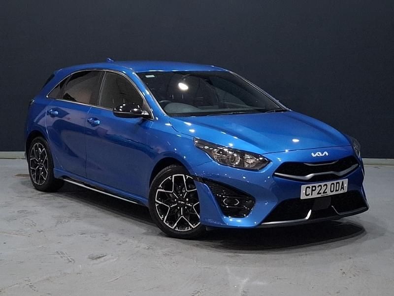 Blue Used 2022 Kia Ceed GT-Line Hatchback | £17,498 (Fair price) - Image 1/4