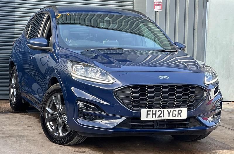 Blue Used 2021 Ford Kuga ST-Line SUV | £10,750 - Image 1/4