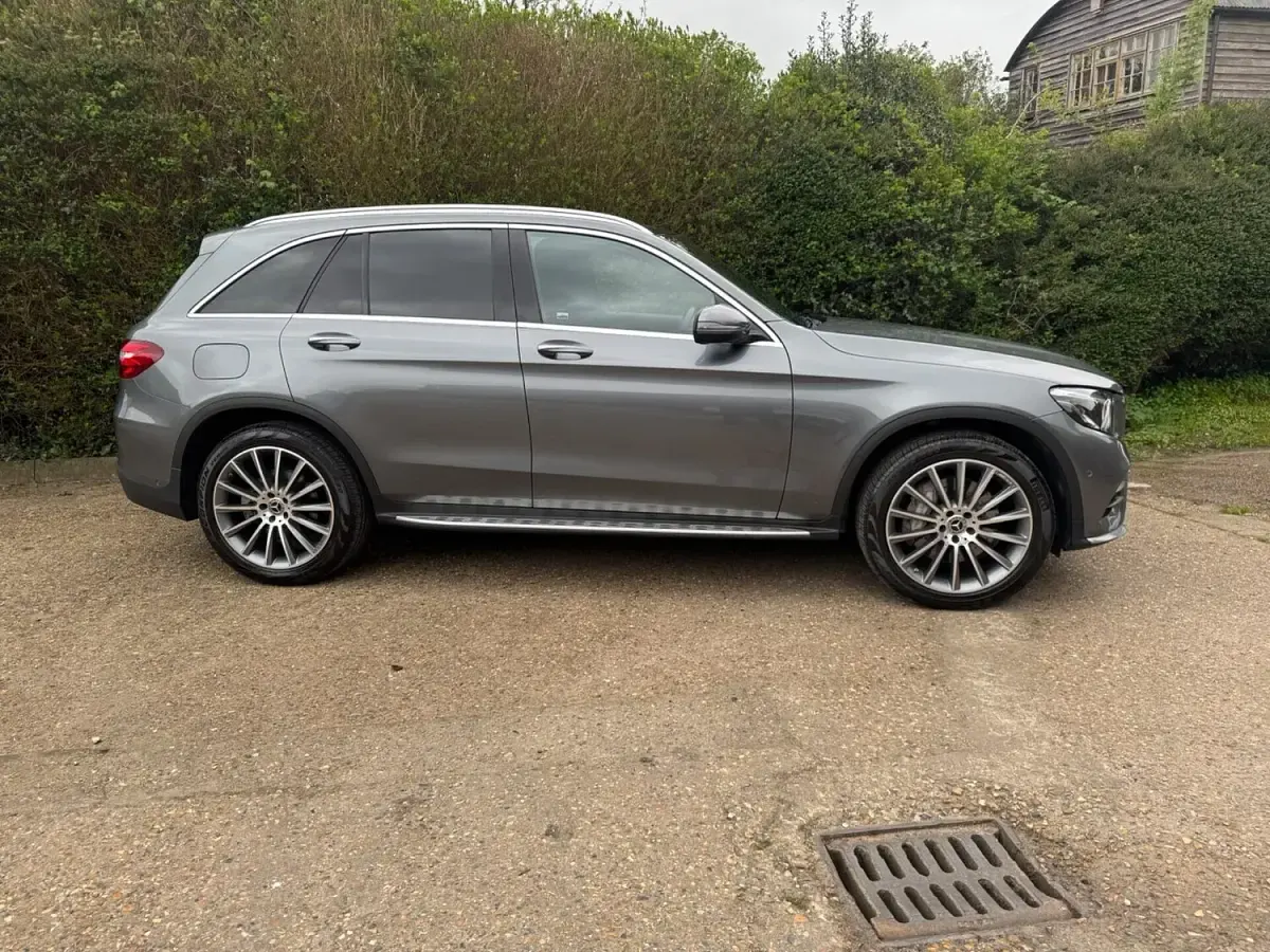 Used Mercedes GLC250 AMG Line Premium 204 HP (150 kW) 2018 Grey SUV
