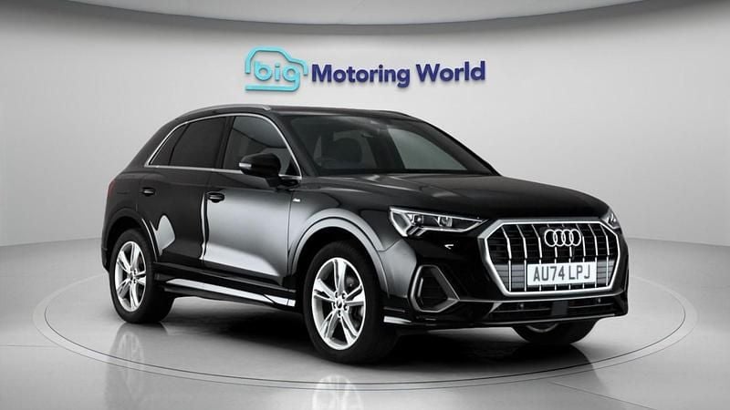 Used Audi Q3 S-Line 150 HP (110 kW) 2024 Black SUV