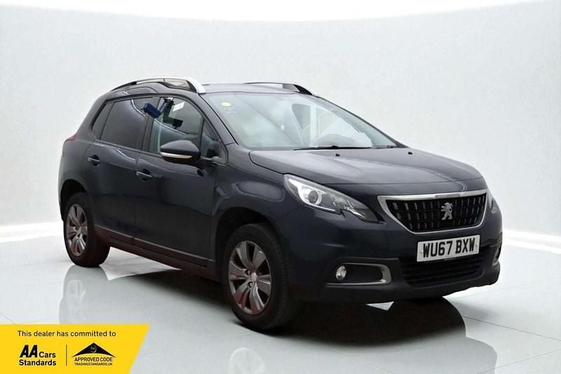 Grey Used 2017 Peugeot 2008 Active SUV | £5,250 (Fair price) - Image 1/4