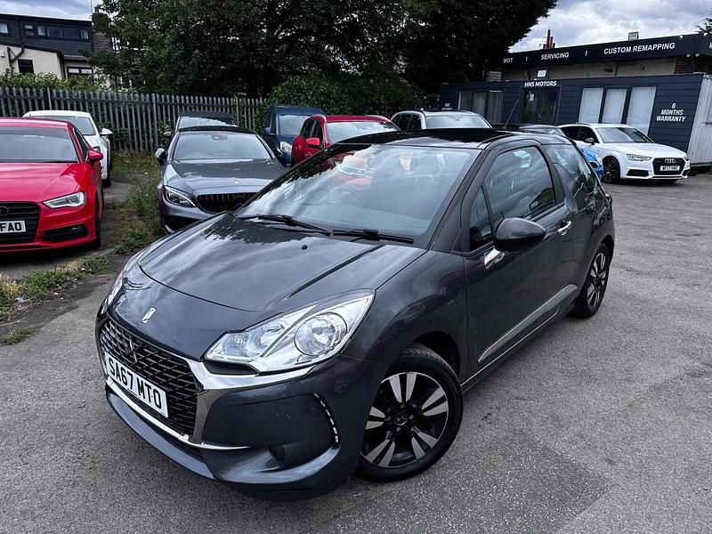 Grey Used 2017 DS Automobiles DS3 Chic Hatchback | £4,450 (Good price) - Image 1/4
