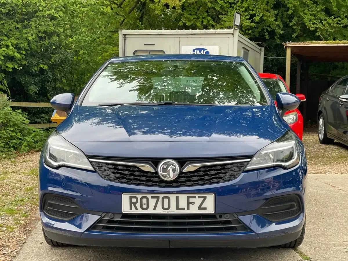 Second-hand Vauxhall Astra Business Edition 110 CP (80 kW) 2020 Albastru Hatchback