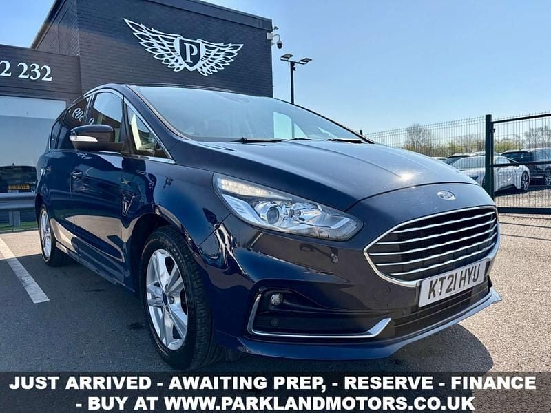 Used Ford S-MAX Titanium 150 HP (110 kW) 2021 Blue MPV