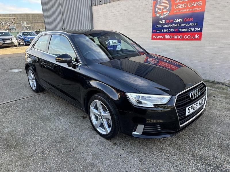 Black Used 2016 Audi A3 Sport Hatchback | £6,995 (Super price) - Image 1/4