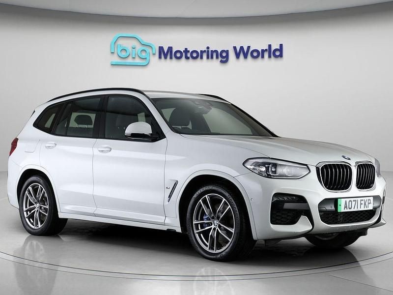White Used 2021 BMW X3 M Sport SUV | £27,300 (Fair price) - Image 1/4