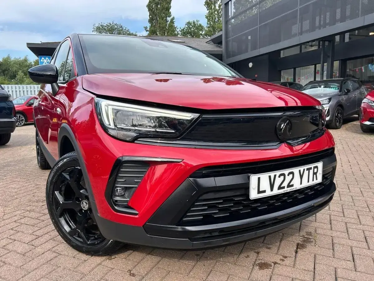 Used Vauxhall Crossland GS Line 108 HP (79 kW) 2022 Red SUV