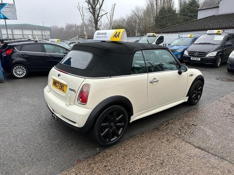 Used Mini Cooper S Cabriolet 163 HP (119 kW) 2007 White Cabriolet