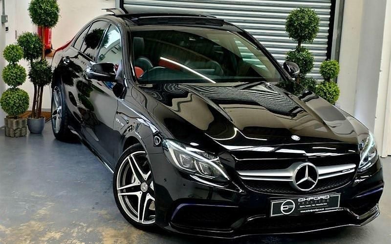 Usado Mercedes C63S AMG Premium 476 CV (350 kW) 2018 Berlina