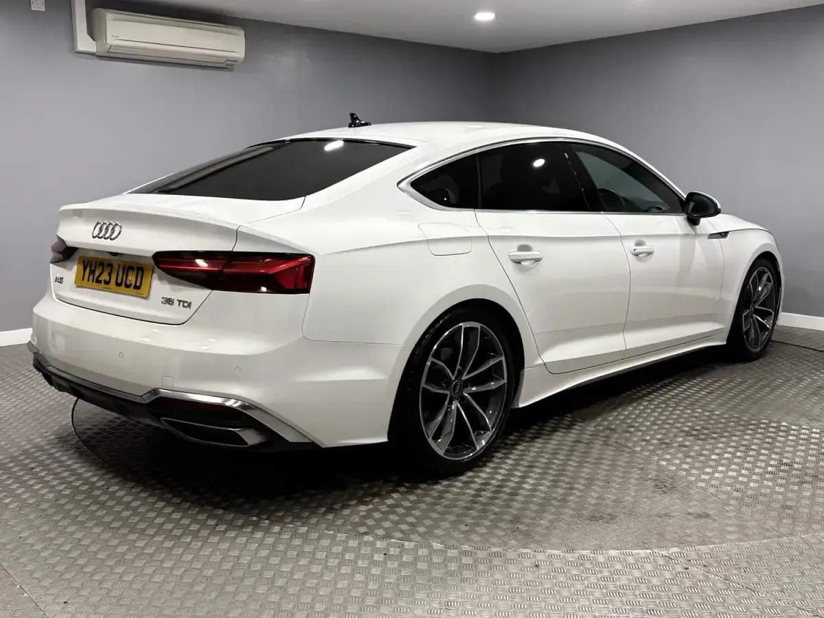 Used Audi A5 Sportback S-Line 2023 White Hatchback