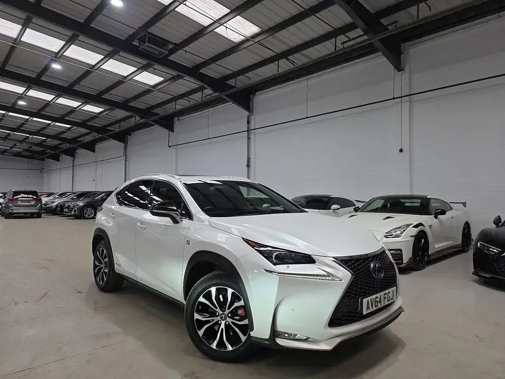 Usado Lexus NX300h Sport Line 2014 Blanco SUV