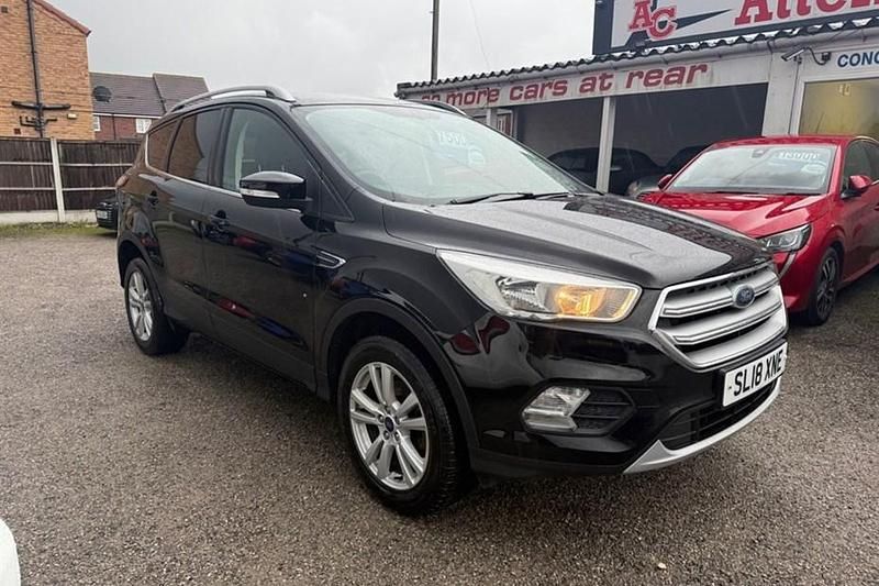 Black Used 2018 Ford Kuga Zetec SUV | £7,500 (Good price) - Image 1/1