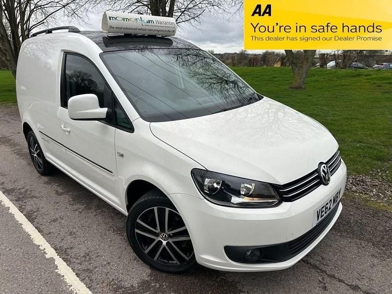 Used VW Caddy Edition 140 HP (102 kW) 2012 White MPV