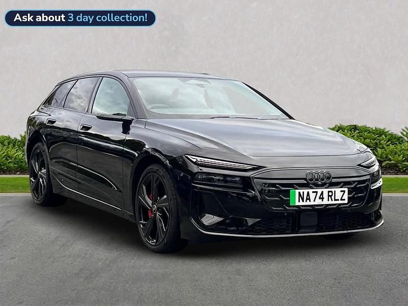 Black Used 2025 Audi A6 e-tron Performance Estate | £58,999 (Super price) - Image 1/4