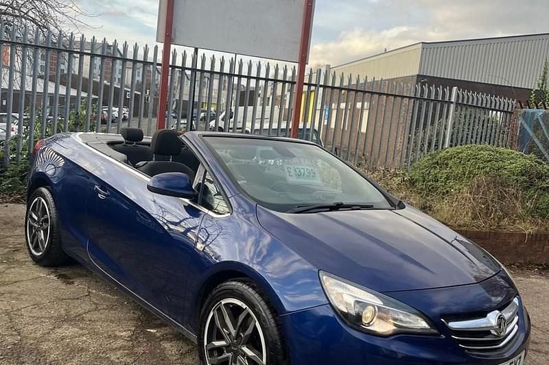 Used Vauxhall Cascada 2013 Blue Cabriolet
