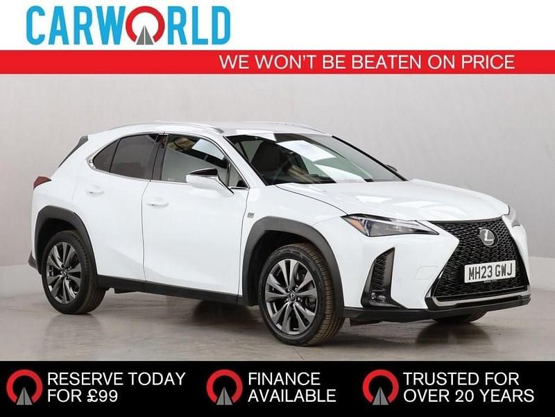 White Used 2023 Lexus UX Sport Design Packet SUV | £22,990 (Fair price) - Image 1/3