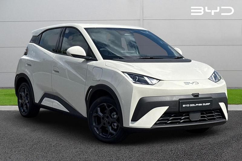 New BYD Dolphin Boost 85 kW (116 HP) 2025 White Hatchback