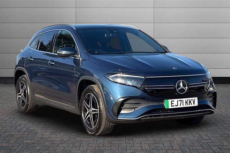 Blue Used 2021 Mercedes EQA250 AMG line SUV | £18,490 (Fair price) - Image 1/4