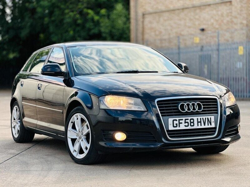 Black Used 2008 Audi A3 Sportback Sport Hatchback | £2,995 - Image 1/4