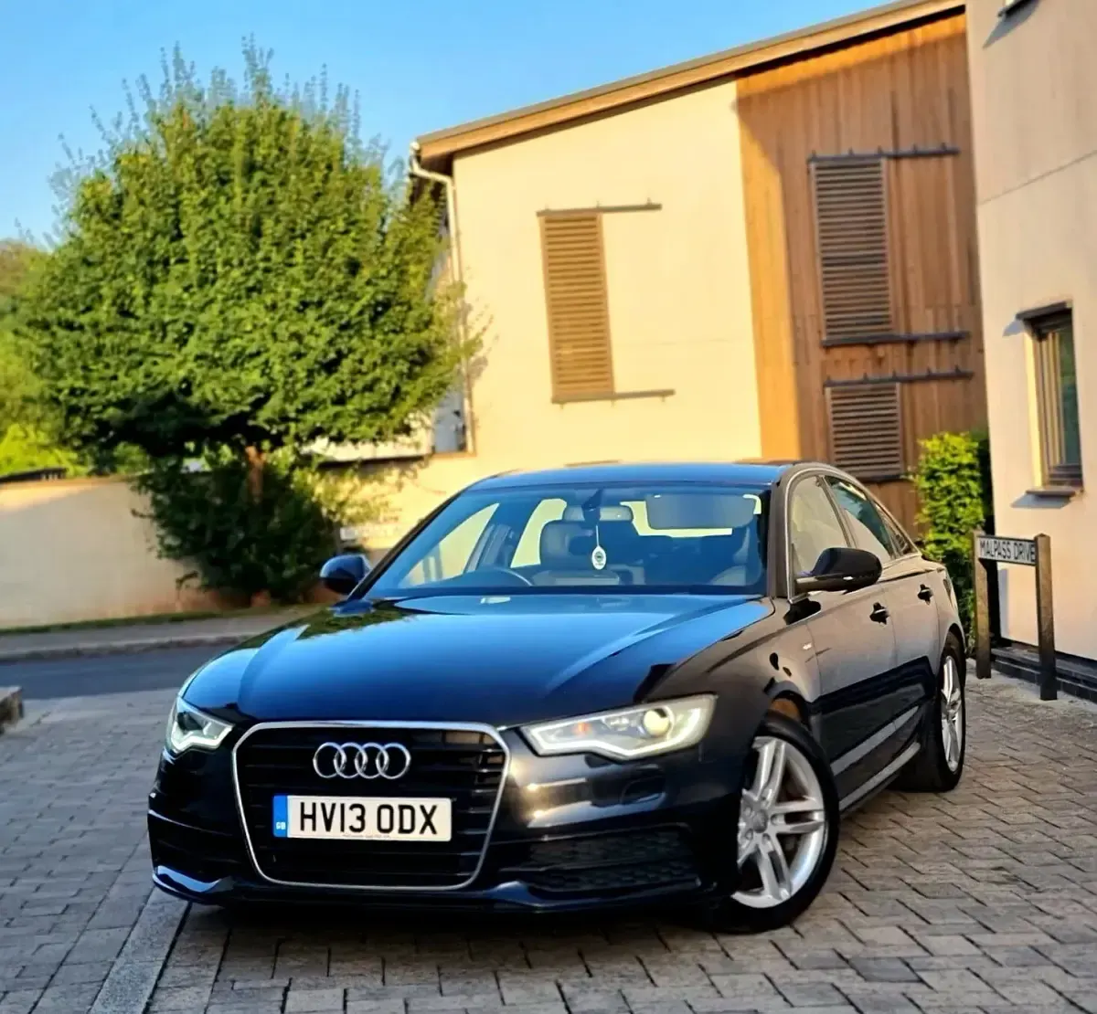Used Audi A6 S-Line 2013 Black Sedan