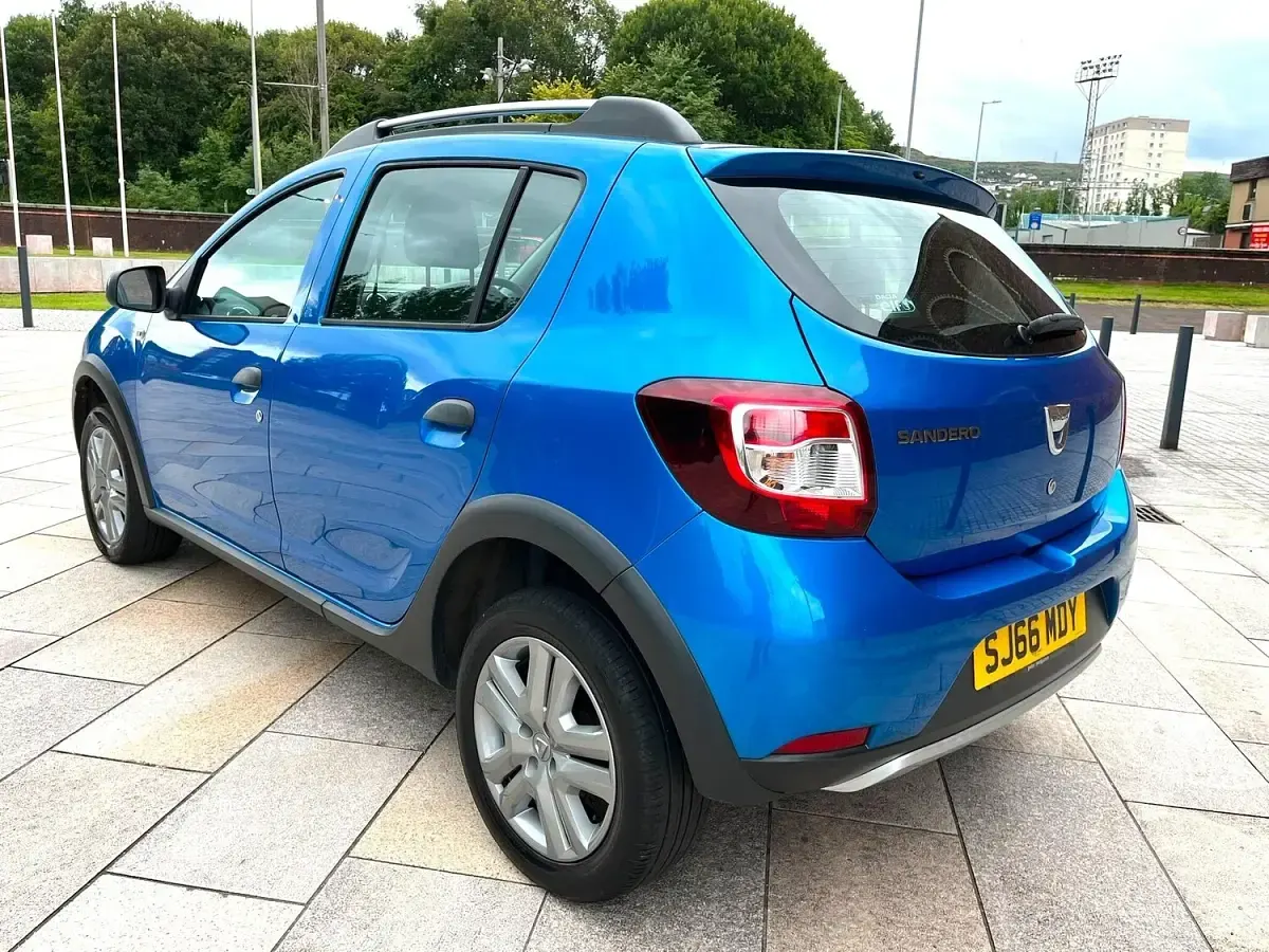 Used Dacia Sandero Ambiance 2016 Blue Hatchback