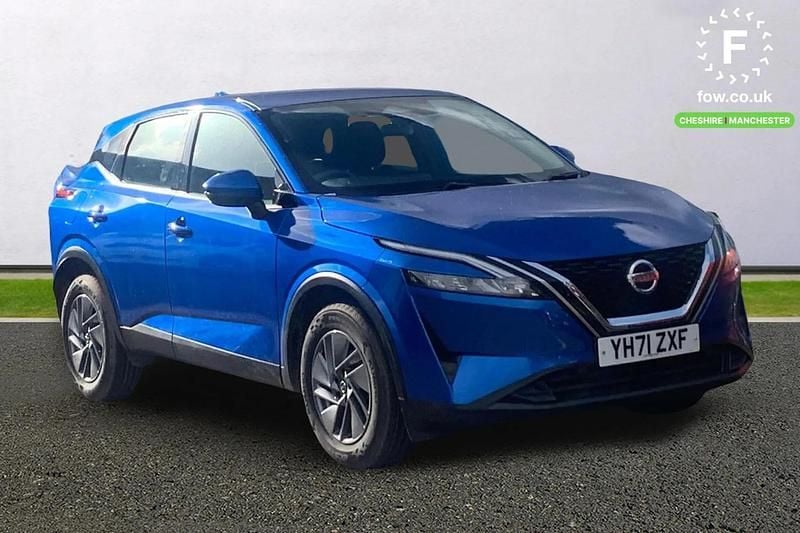Blue Used 2021 Nissan Qashqai Acenta Premium SUV | £16,199 (Super price) - Image 1/3
